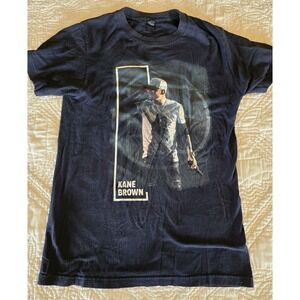 Kane Brown Shirt Short Sleeve Crew Neck Concert Tour Shirt Band Tee Small S